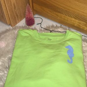 A long-sleeve Crown and Ivy shirt